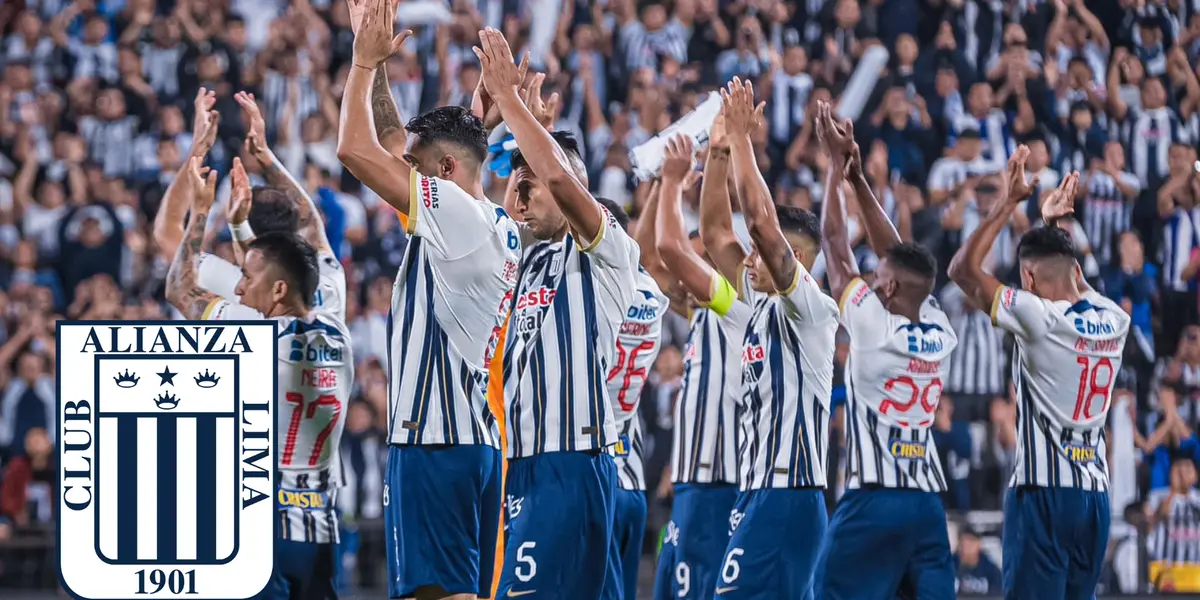 Alianza Lima saludando a los hinchas (Foto: Alianza Lima) 