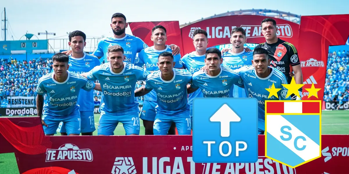 El 11 titular de Sporting Cristal durante el Torneo Apertura de la Liga 1