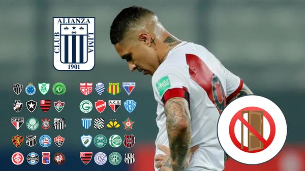 Además de Alianza, el club que le cerró las puertas a Guerrero para este 2024