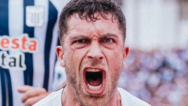 Adrián Arregui gritando (Foto: Alianza Lima)