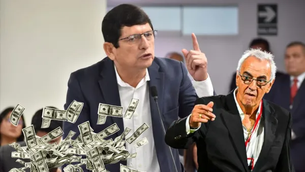 Agustín Lozano - Jorge Fossati (Foto: Andina)