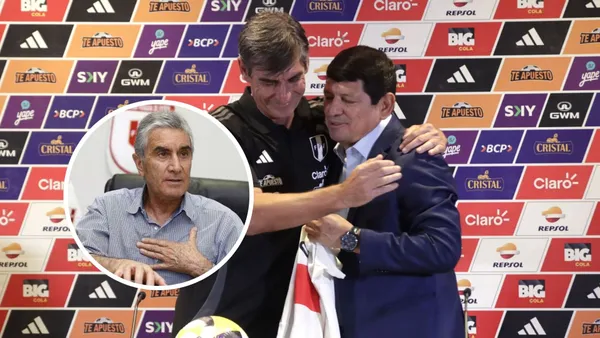 Agustín Lozano - Juan Carlos Oblitas (Foto: X)