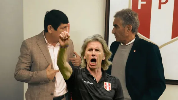 Agustín Lozano - Juan Carlos Oblitas - Ricardo Gareca (Foto: La Bicolor)