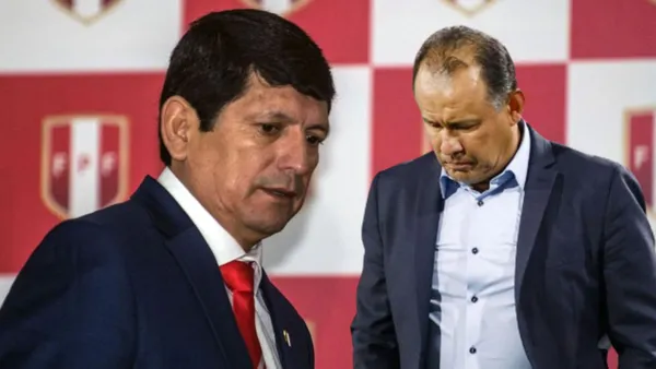 Agustín Lozano y Juan Reynoso en la FPF.