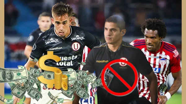 Aldo Corzo observando una jugada que tiene protagonista a Martín Perez Guedes