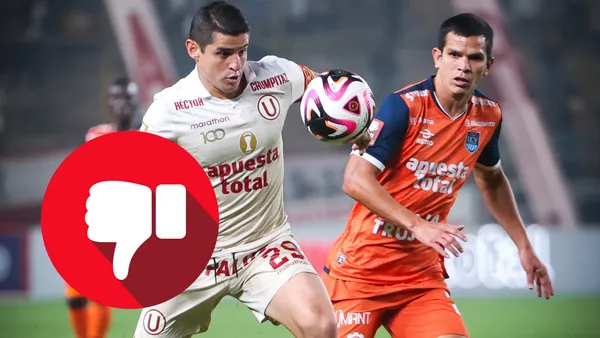 Aldo Corzo - Osnar Noronha (Foto: Universitario)
