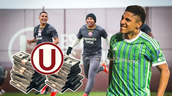 Álex Valera - Edison Flores - Raúl Ruidíaz (Foto: Club Universitario de Deportes)
