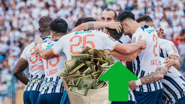 Alianza Lima celebrando gol