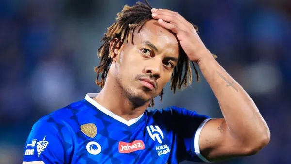 André Carrillo con la camiseta del Al Hilal de Arabia Saudita. (Foto: La Republica.pe)