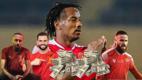 André Carrillo - Pierre Emerick Aubameyang - Nacho Fernández - Nahitan Nández (Foto: Depor)