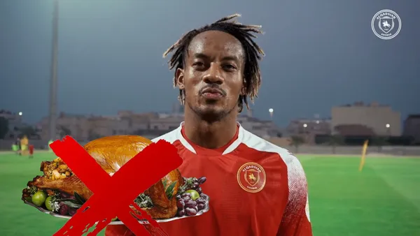André Carrillo tuvo que jugar en plena navidad