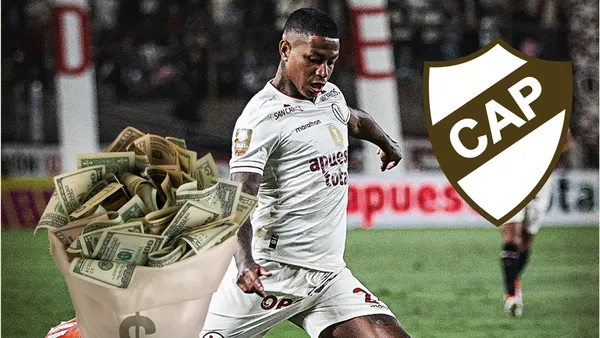 Andy Polo jugando ante Sporting Cristal (Foto: Universitario de Deportes)