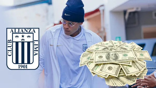 Angelo Campos saludando a los hinchas (Foto: Alianza Lima)