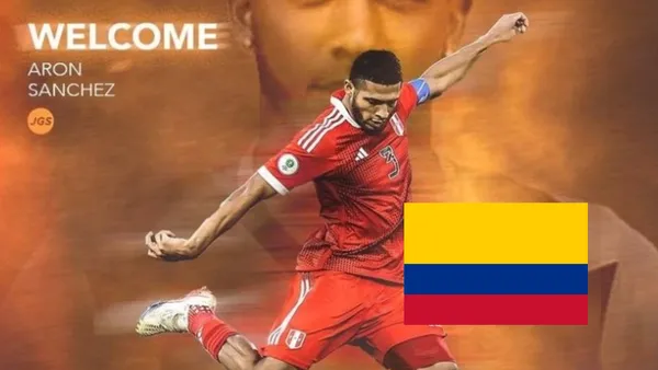 Arón Sánchez con la camiseta de Perú (Foto: Instagram)