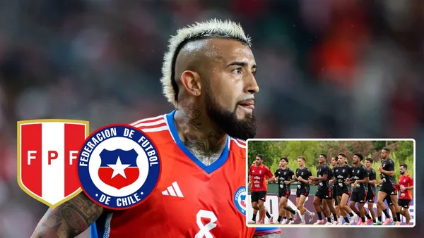 Arturo Vidal - Selección Peruana (Foto: La Roja)