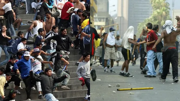 Barras bravas de Perú.