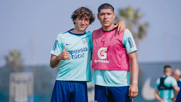 Bassco Soyer y Jesús Castillo (Foto: Alianza Lima).