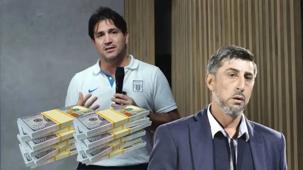 Bruno Marioni - Cristian Díaz (Foto: Club Alianza Lima)