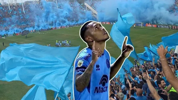 Bryan Reyna llegó a marcar su primer gol con Belgrano
