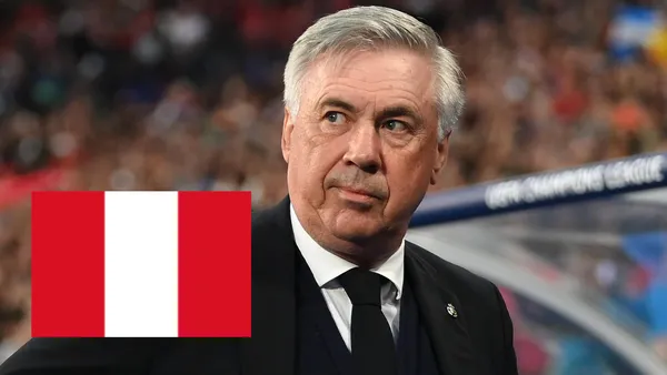 Carlo Ancelotti mirando molesto (Foto: Getty Images)