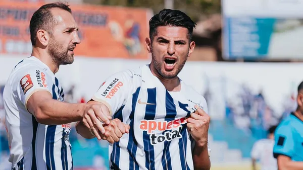 Carlos Zambrano - Hernán Barcos (Foto: Alianza Lima)