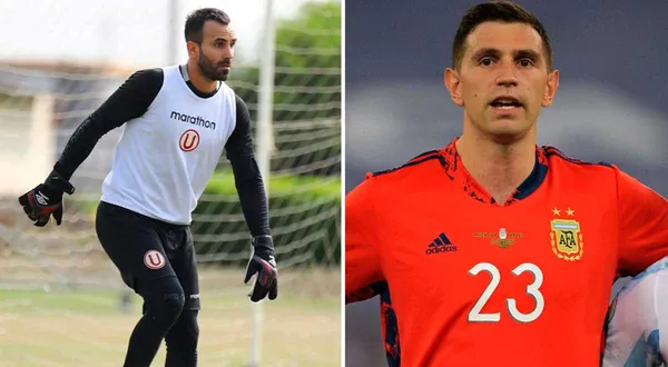 Carvallo imitó a 'Dibu' Martínez