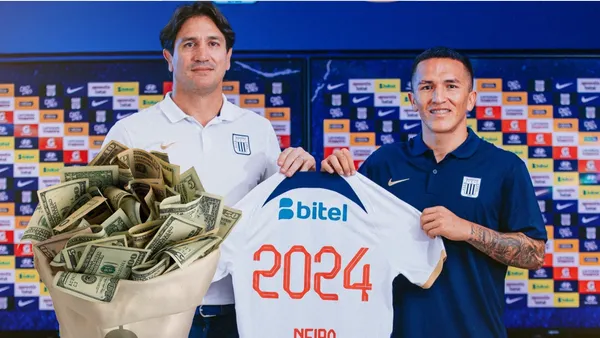 Christian Neira fue presentado en Alianza Lima