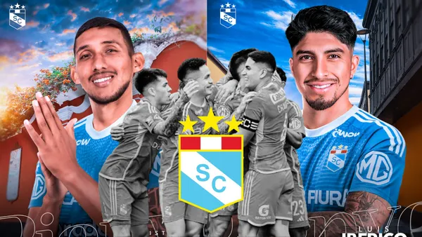 Christofer Gonzáles - Luis Iberico (Foto: Club Sporting Cristal)