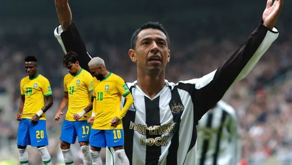 Crack brasileño se rindió a los pies de Nolberto Solano.