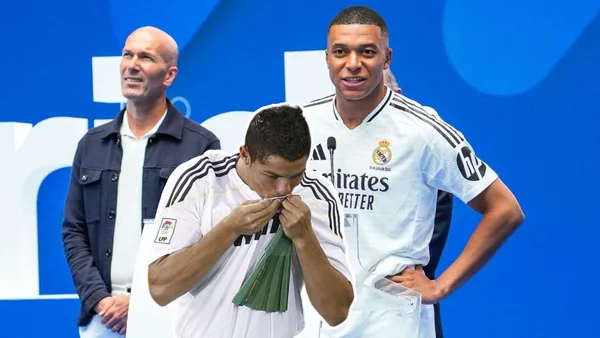 Cristiano Ronaldo - Kylian Mbappé - Zinedine Zidane