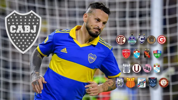 Darío Benedetto vistiendo la camiseta de Boca Juniors