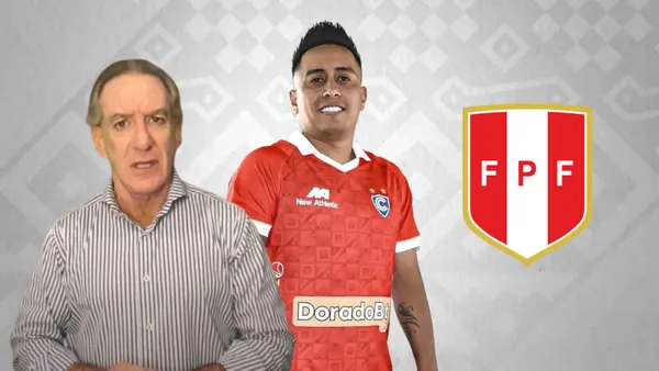 Eddie Fleischman - Christian Cueva (Foto: Club Cienciano)