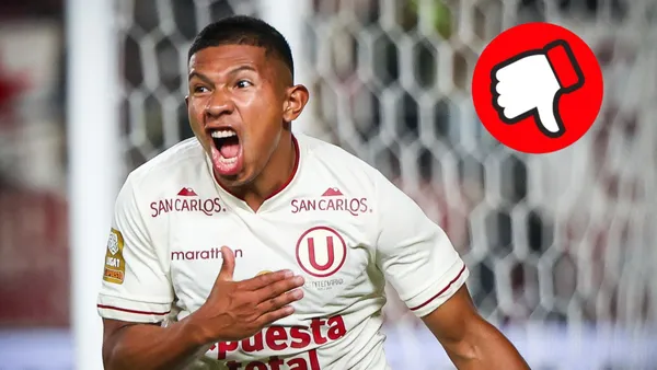 Edison Flores gritando gol (Foto: Universitario de Deportes)