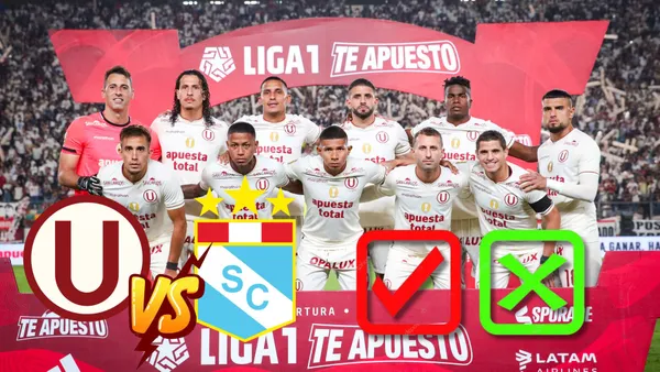 El 11 titular de Universitario de Deportes que enfrentó ayer a Sporting Cristal