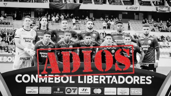 El 11 titular de Universitario de Deportes que enfrentó hoy a Liga de Quito