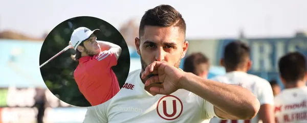 El atacante goza de jugar golf junto a su compañero Alexander Succar.