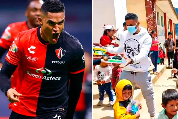 El defensor se vistió de papa Noel para dar regalo a niños de Huánuco