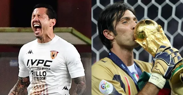 El delantero peruano fue elegido dentro del equipo ideal de la Serie B junto al mítico delantero del fútbol italiano