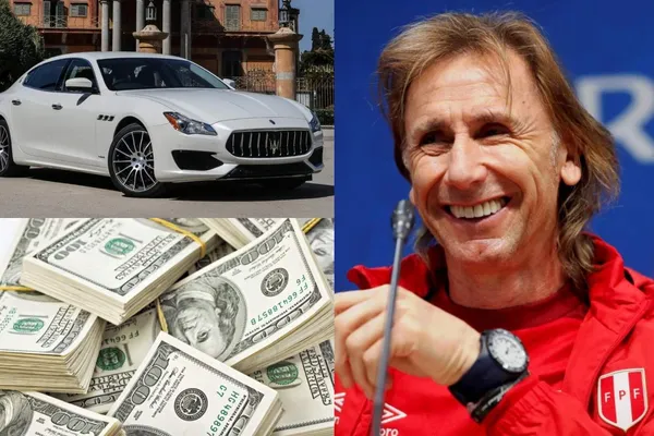 El entrenador de la Selección Peruana, Ricardo Gareca, gana 3 millones de dólares en la Bicolor con el cual se compró un auto de lujo que lo pasea por Lima.