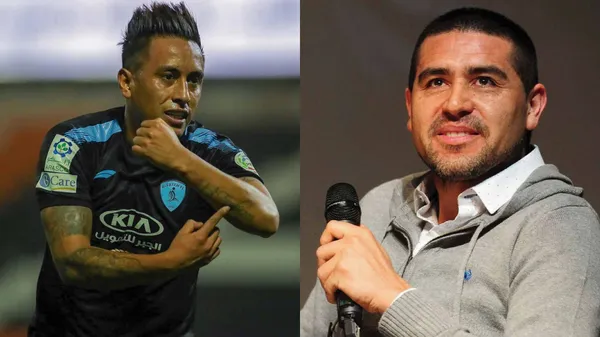 El ídolo de la afición 'Xeneize' y directivo del club quedó impresionado con el gol de 'Aladino'.