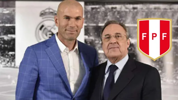 El peruano fue uno de los jugadores que dirigió Zidane