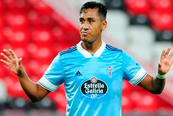 El peruano Renato Tapia no la viene pasando muy bien con el Celta Vigo