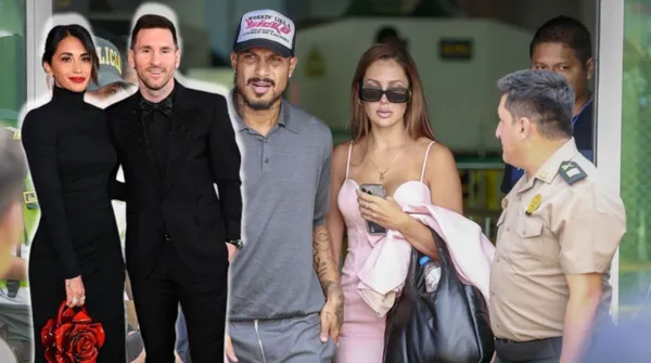 El precio de las carteras de las novias de Lionel Messi y Paolo Guerrero. FOTO: ATV