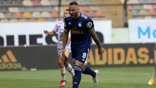 Emanuel Herrera con la camiseta de Sporting Cristal (Foto: ESPN)