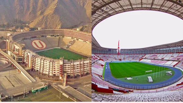 Estadio Monumental y Nacional.