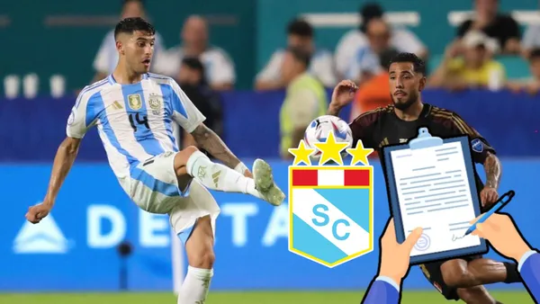 Exequiel Palacios - Sergio Peña (Foto: Conmebol)