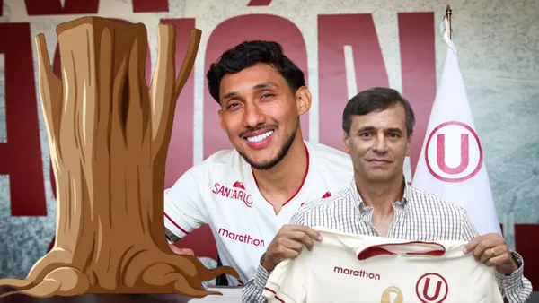 Fabián Bustos observando detenidamente a Canchita Gonzáles