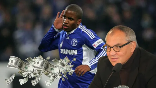 Felix Magath - Jefferson Farfán (Foto: Schalke 04)