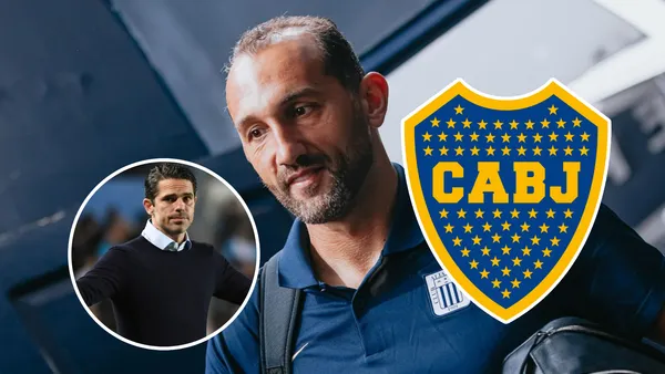 Fernando Gago - Hernán Barcos (Foto: Alianza Lima)
