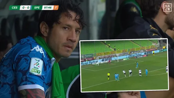 Gianluca Lapadula (Foto: Captura DAZN).